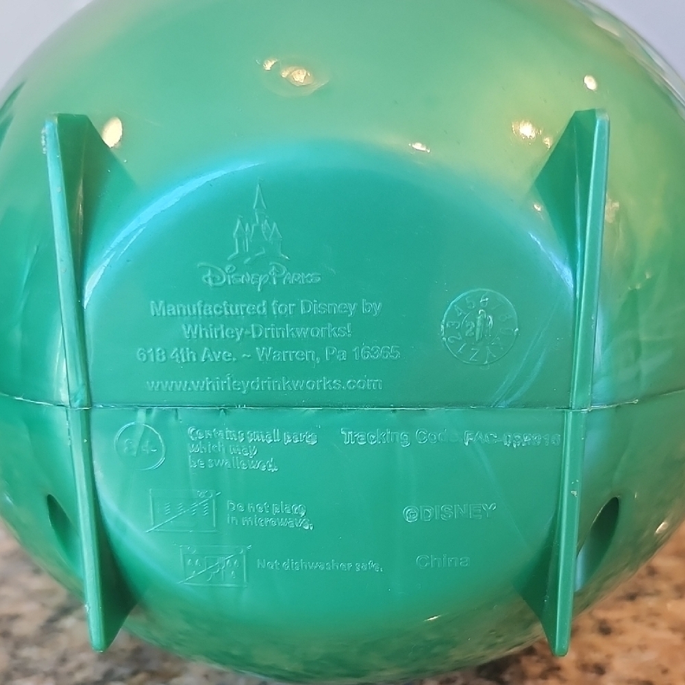 Disney World Green Mickey Balloon Popcorn Bucket - Picture 2 of 5